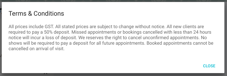Customterms